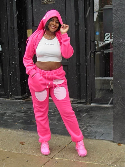 Charii Pink Sweats Set